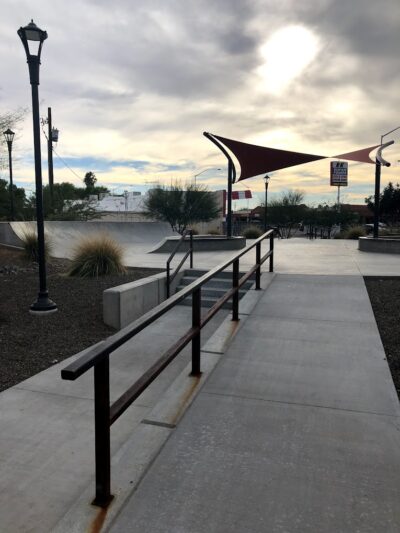 Fountain Plaza Skatepark in Arizona