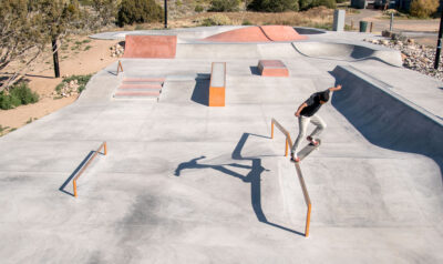 Genoveva Chavez Skatepark in New Mexico