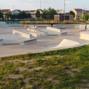 Parkfield Lake Skatepark in Colorado