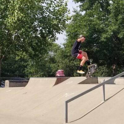 Russellville Skatepark in Arkansas