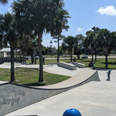 Lawnwood Skate Park in Florida