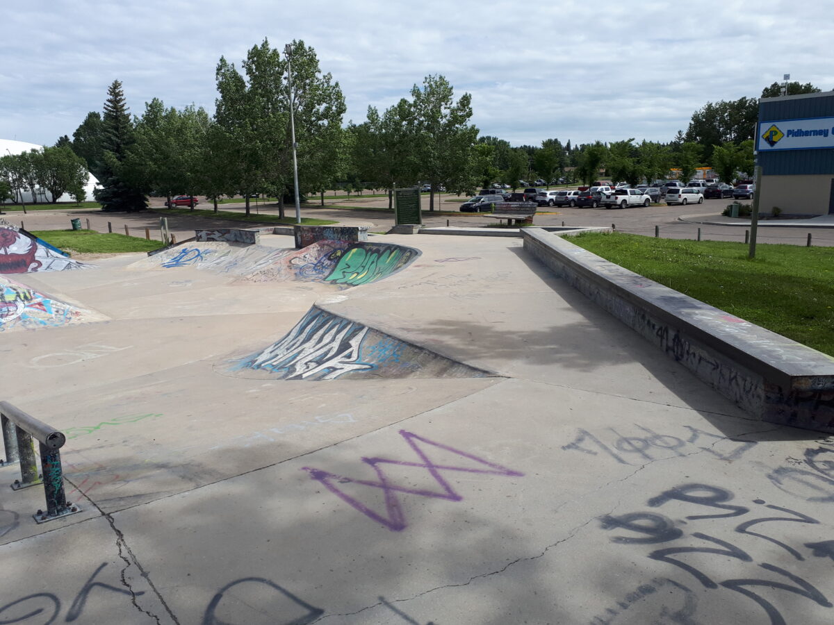 Red Deer Rotary Skatepark Skatedex