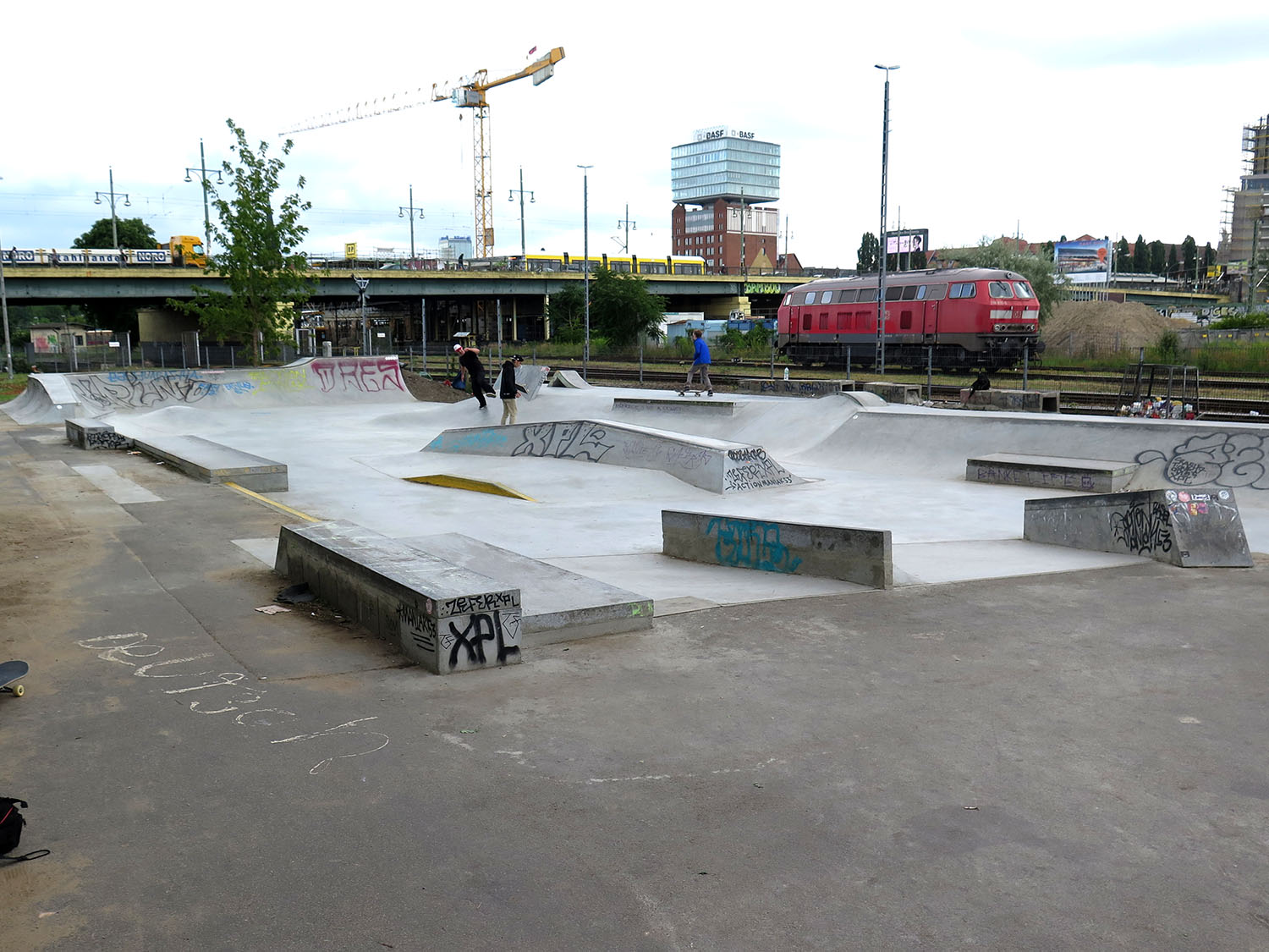 Friedrichshain New Park Skatepark Skatedex